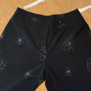 vintage embroidered trouser